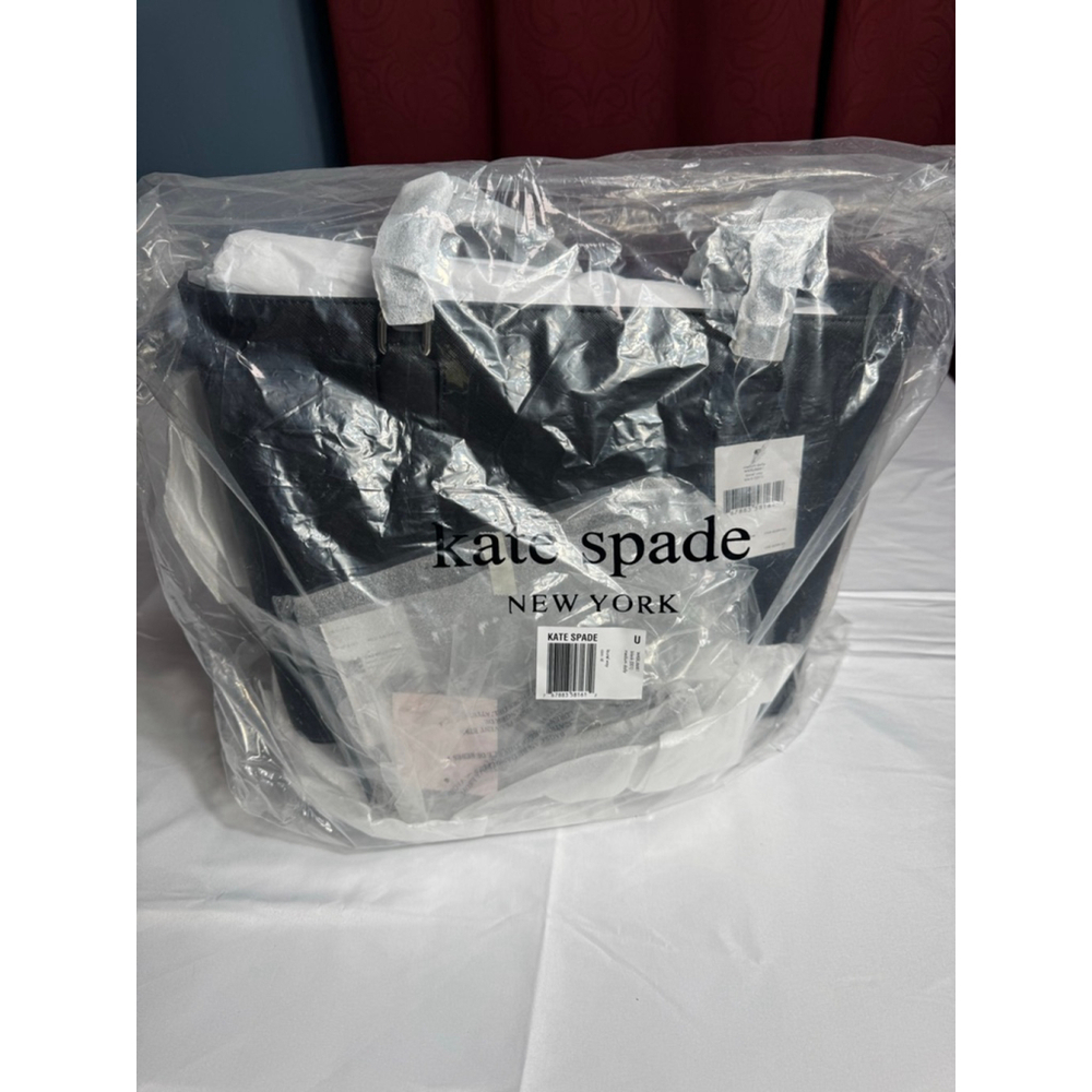 Women's Kate Spade Black Medium Dally Laurel Way Tote Bag and Tinie Wristlet